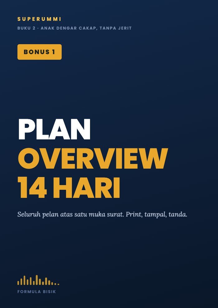 Kulit Bonus 1 Plan Overview 14 Hari