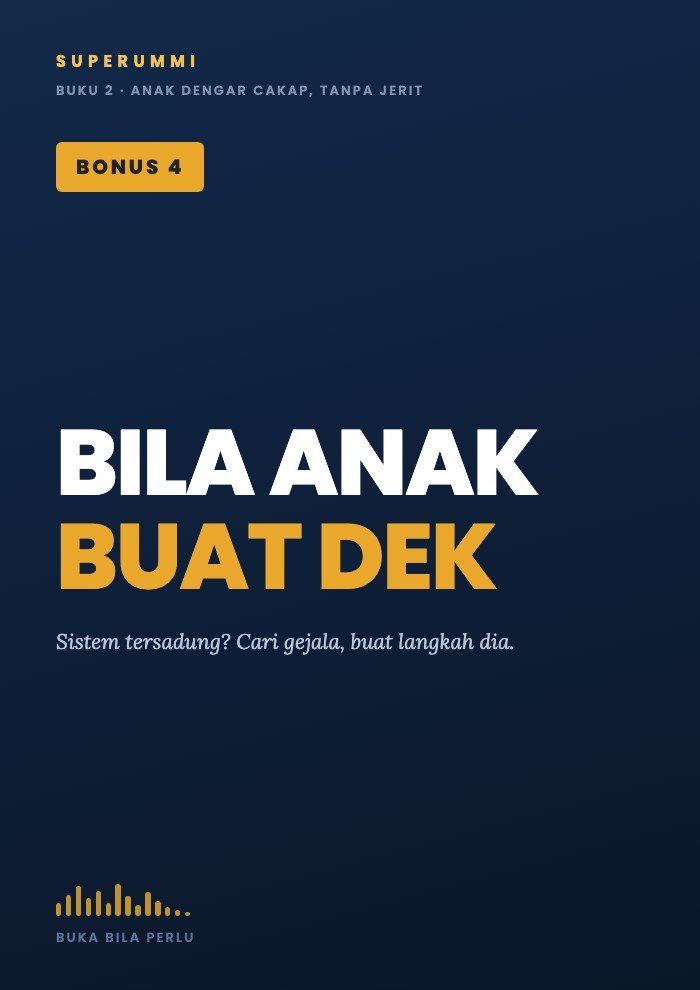 Kulit Plan Diagnosis Bila Anak Buat Dek